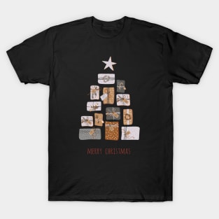 Abstract Christmas tree T-Shirt